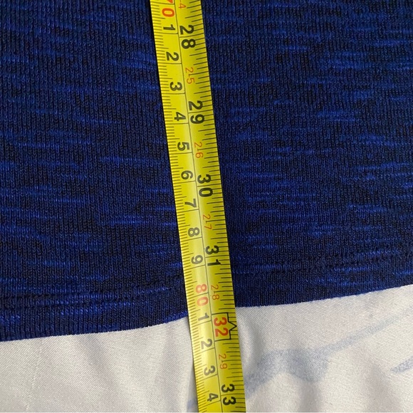 MBLM by Tess Holliday Plus Size Designer Women’s Shirt Blue Metallic Details - Picture 7 of 9